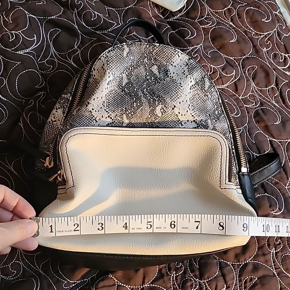 Fossil Felicity Python snake print backpack - Picture 9 of 11